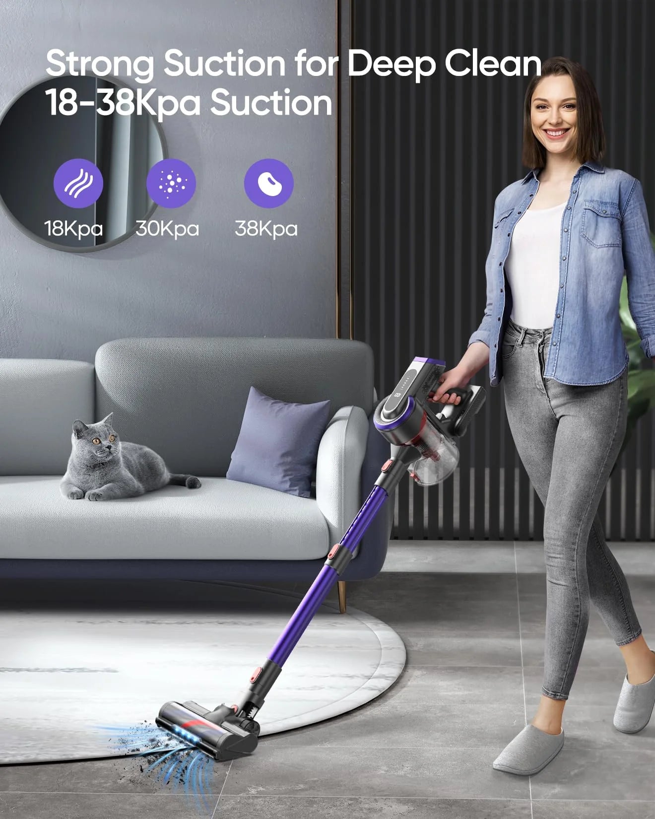 Buture Cordless Vacuum Cleaner