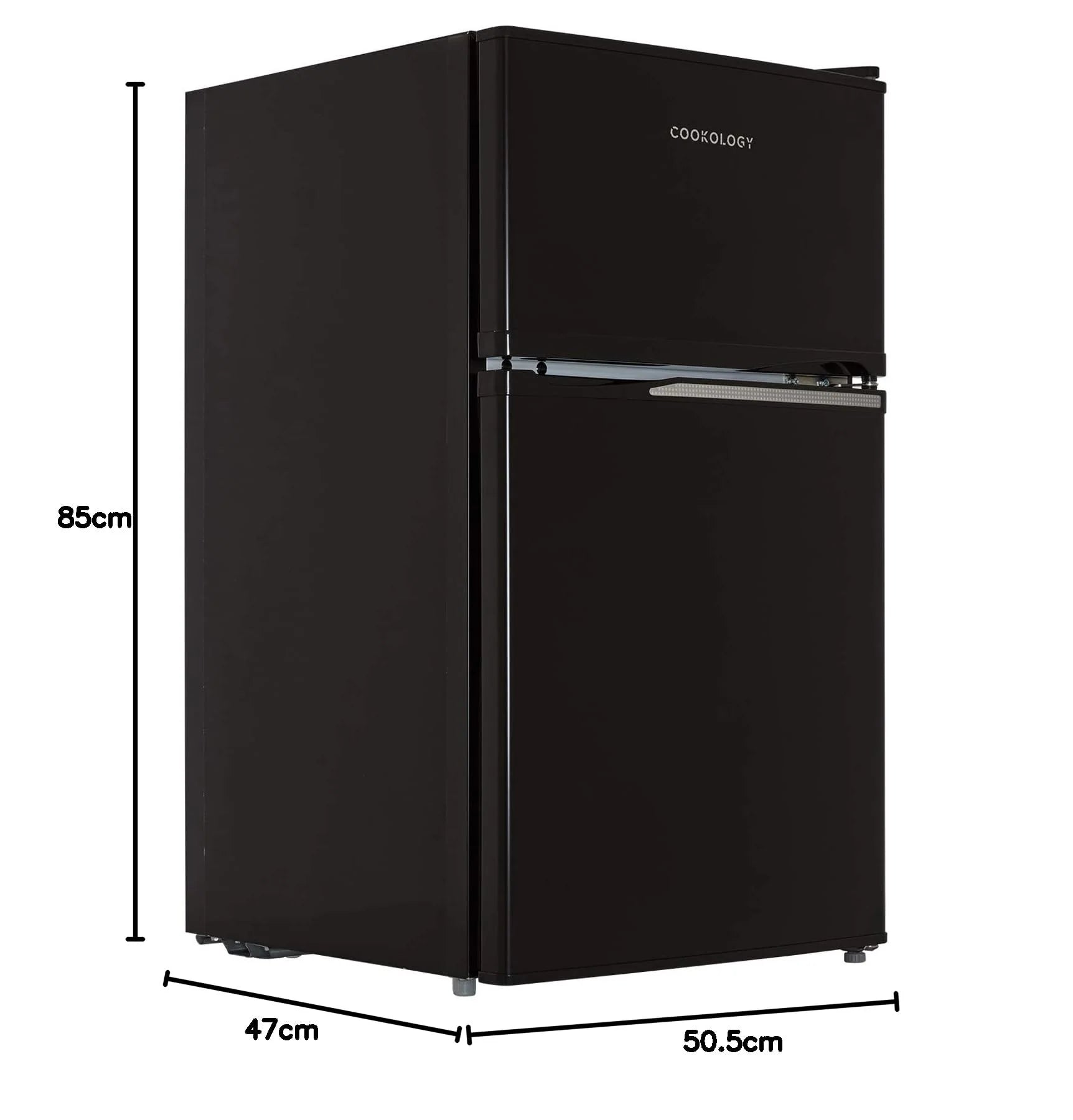 Cookology 47Cm Freestanding Undercounter Small Fridge Freezer